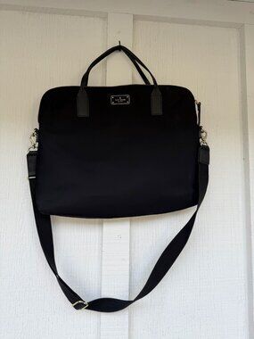 Kate Spade New York Daveney Blake Avenue Crossbody Strap Laptop Bag Black BUP